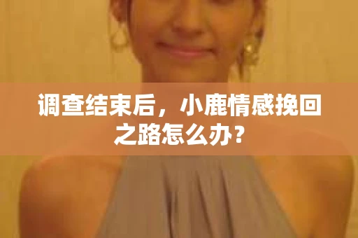 调查结束后，小鹿情感挽回之路怎么办？