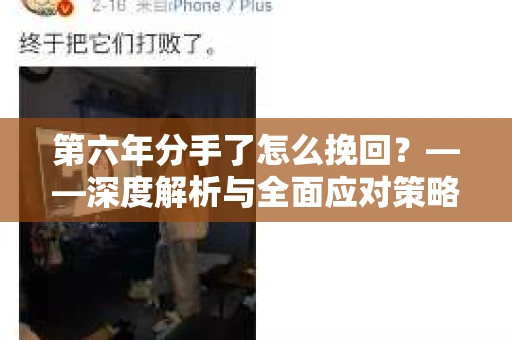 第六年分手了怎么挽回？——深度解析与全面应对策略